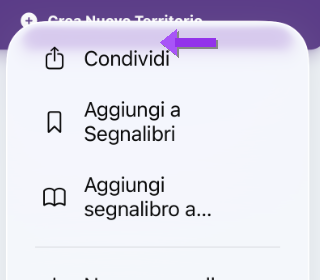 Passo 1: Tocca Condividi in Safari
